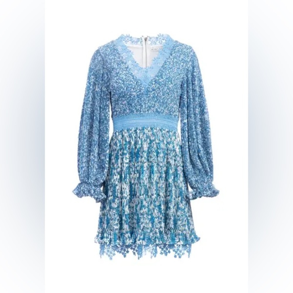 Alice + Olivia Blue Dress